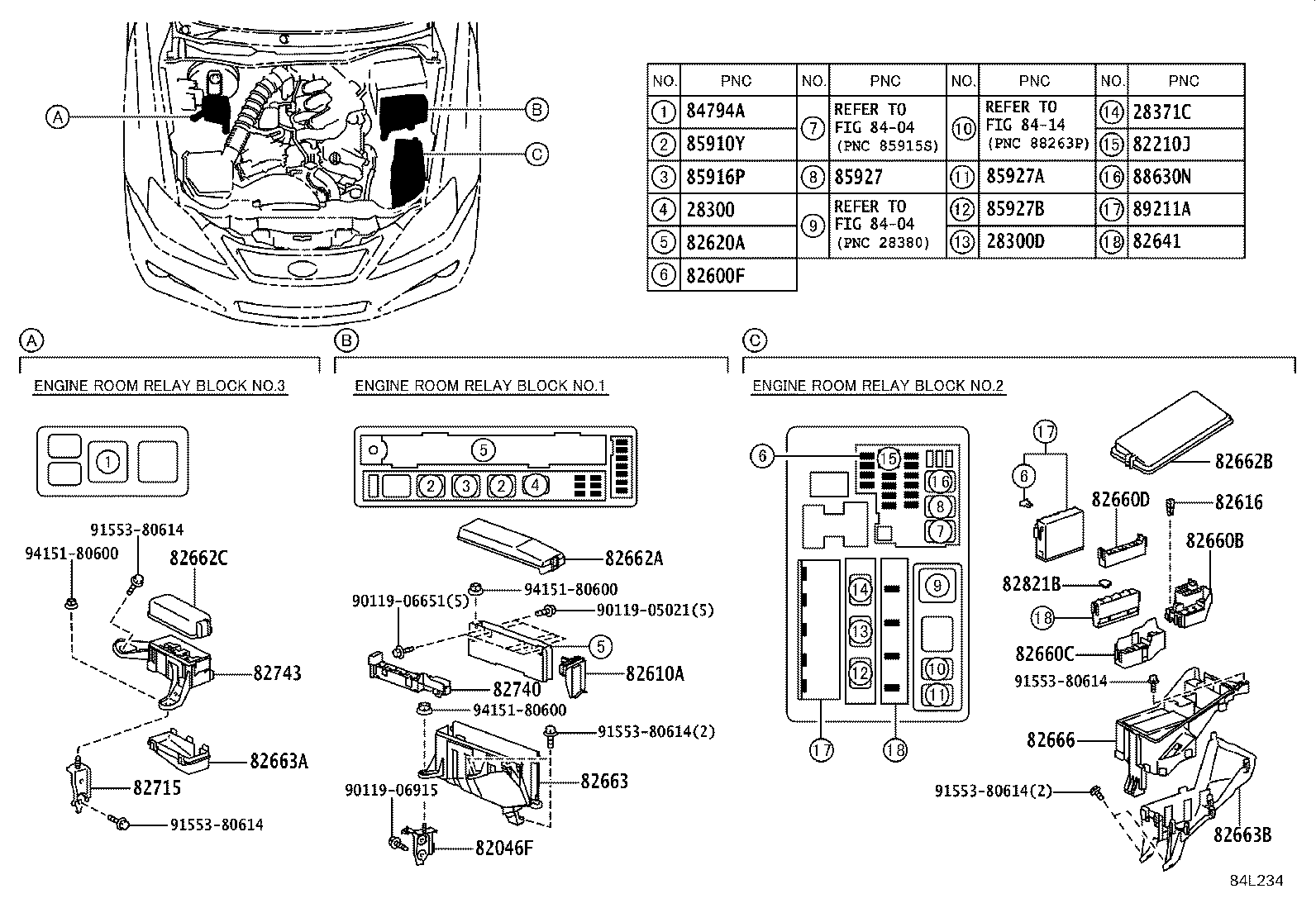 84040-53140 MASTER SWITCH ASSY, POWER WINDOW REGULATOR product image