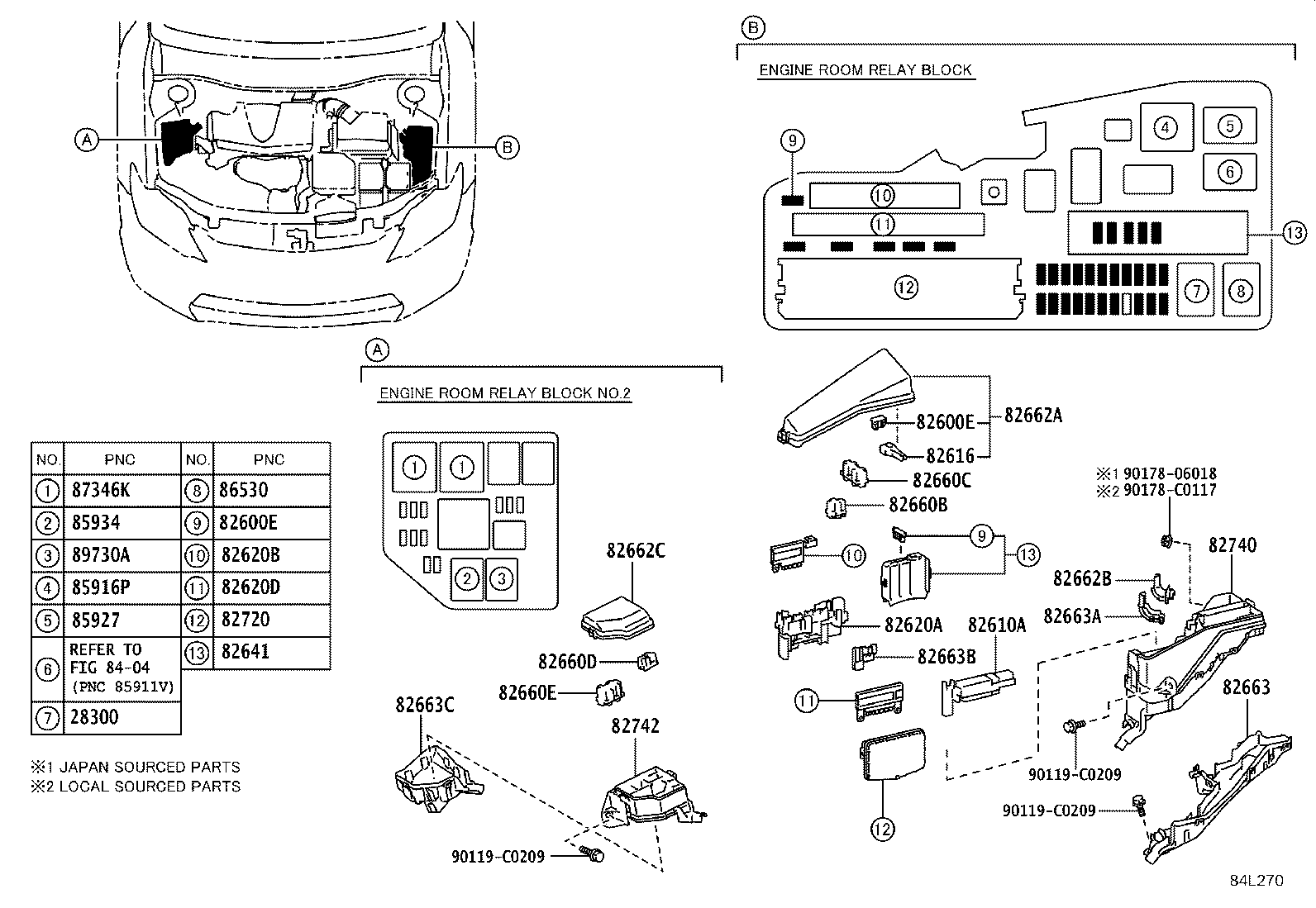 84152-06030 SWITCH, HEADLAMP LEVELING product image