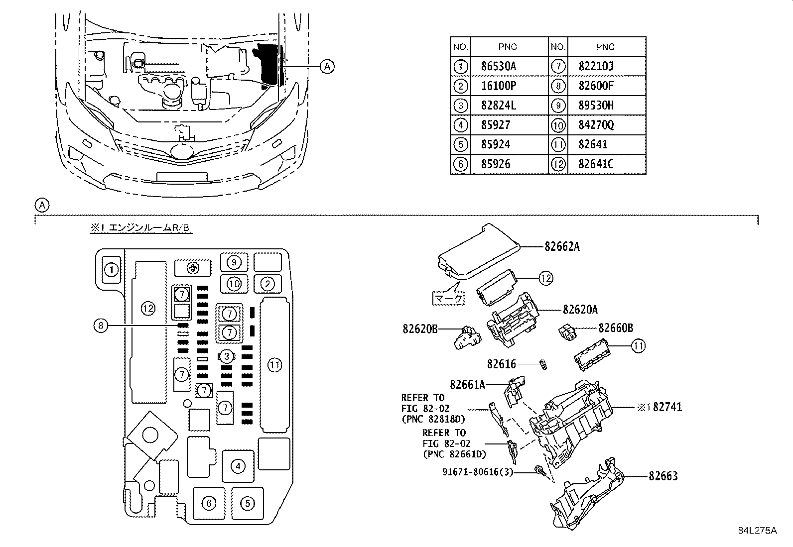 84140-75010 SWITCH ASSY, HEADLAMP DIMMER product image