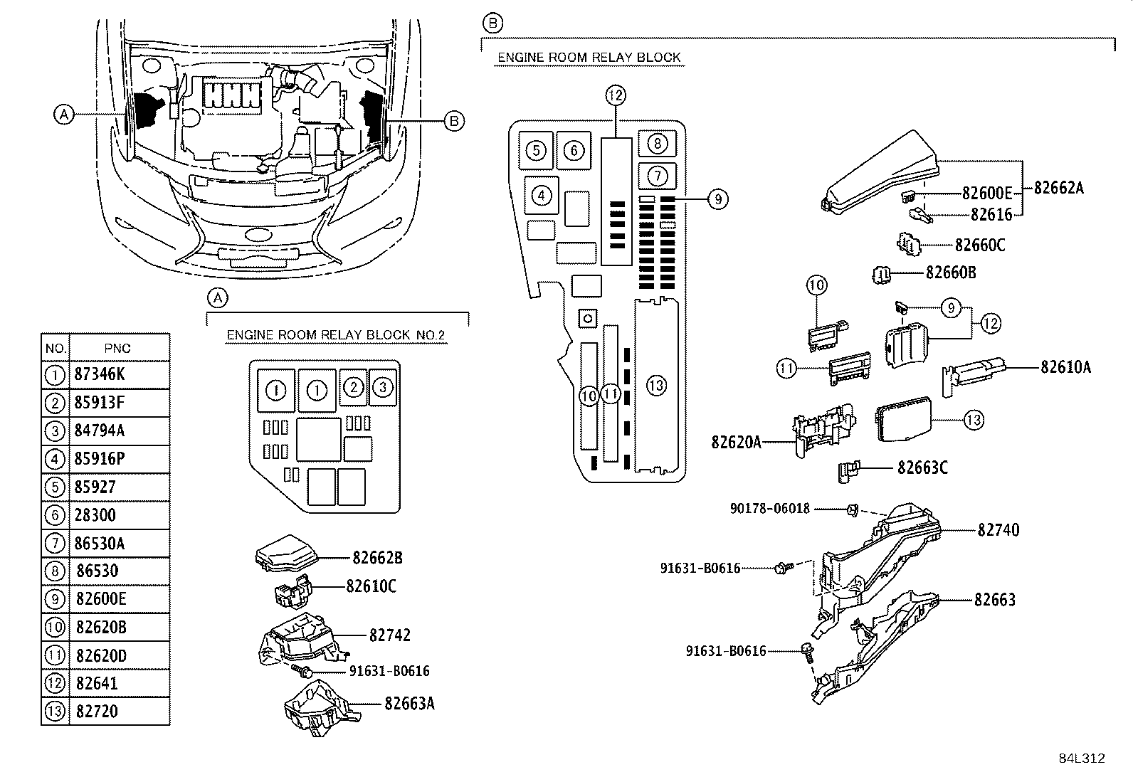 84140-33280 SWITCH ASSY, HEADLAMP DIMMER product image