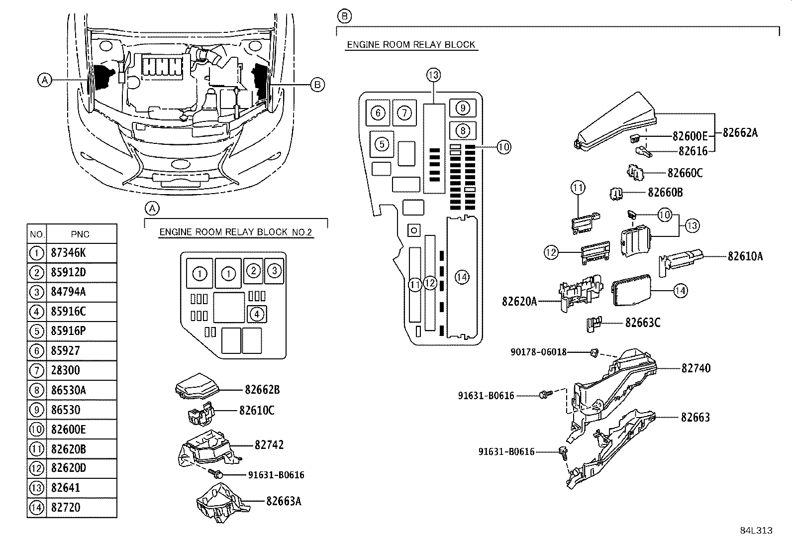 84140-33280 SWITCH ASSY, HEADLAMP DIMMER product image