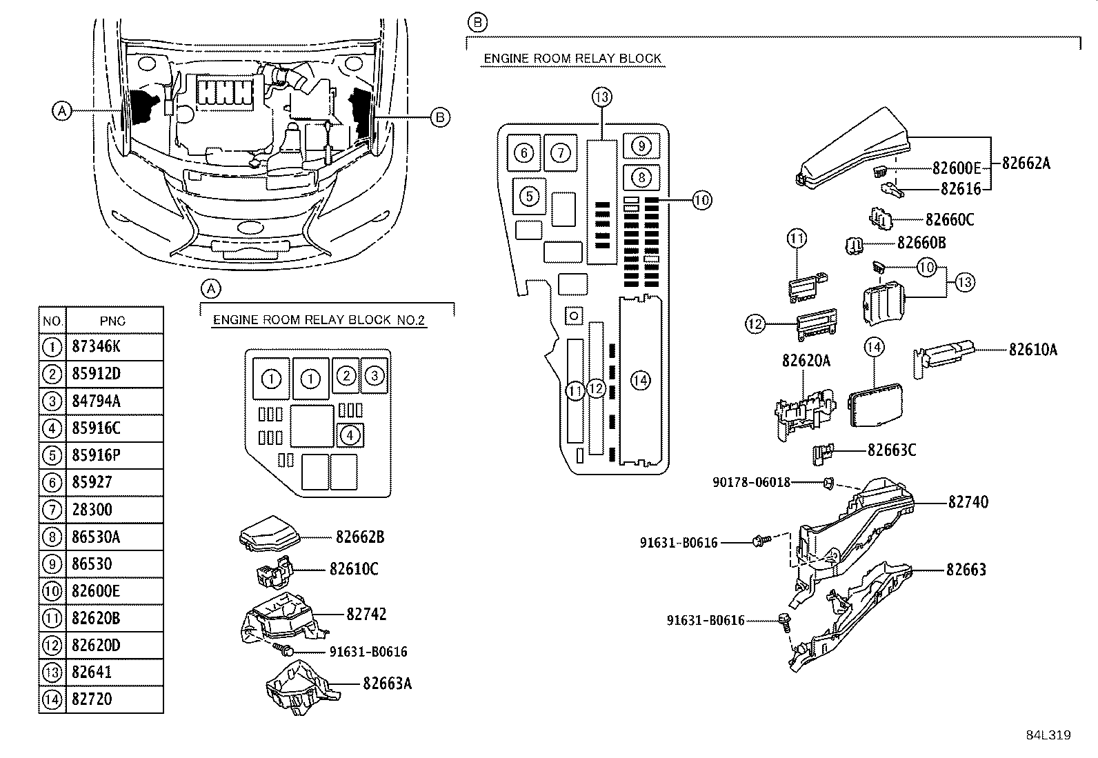 84152-48031 SWITCH, HEADLAMP LEVELING product image