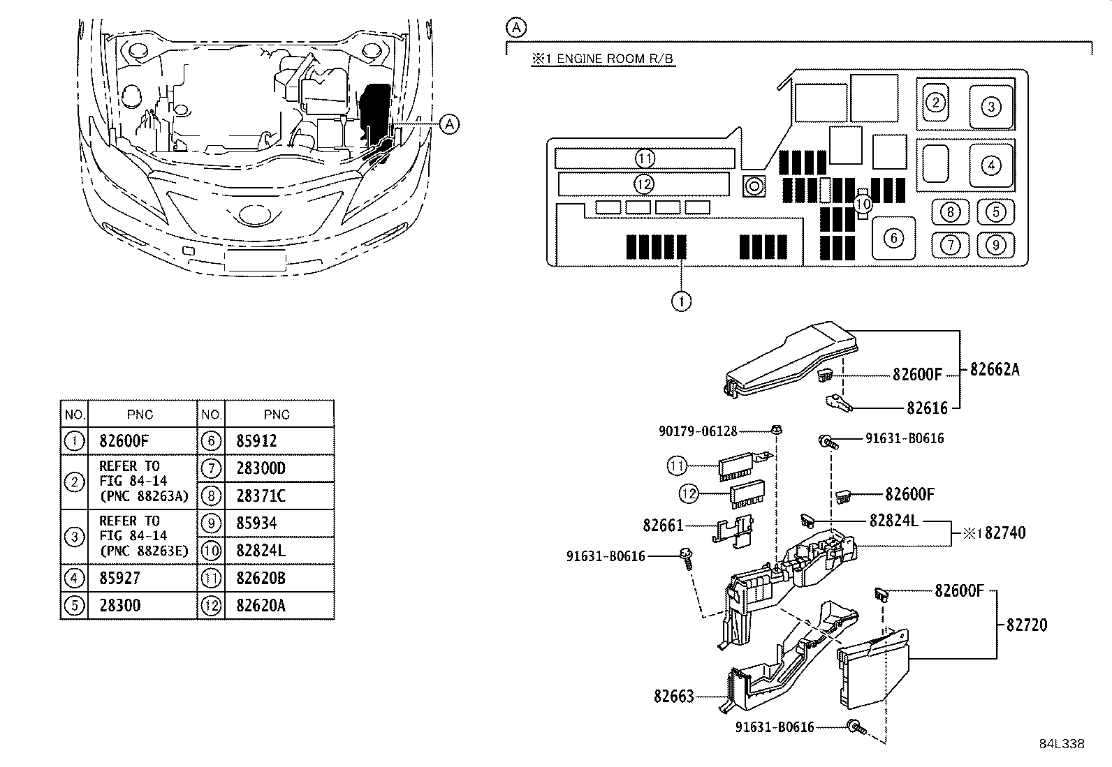 84140-33210 SWITCH ASSY, HEADLAMP DIMMER product image