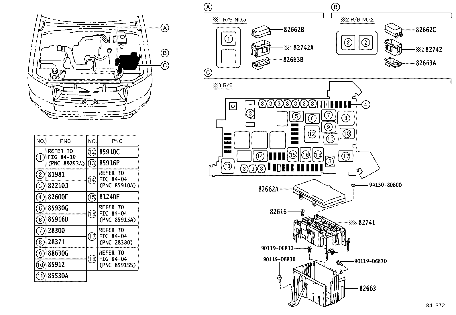 81985-35010 RELAY, TOWING CONVERTER product image
