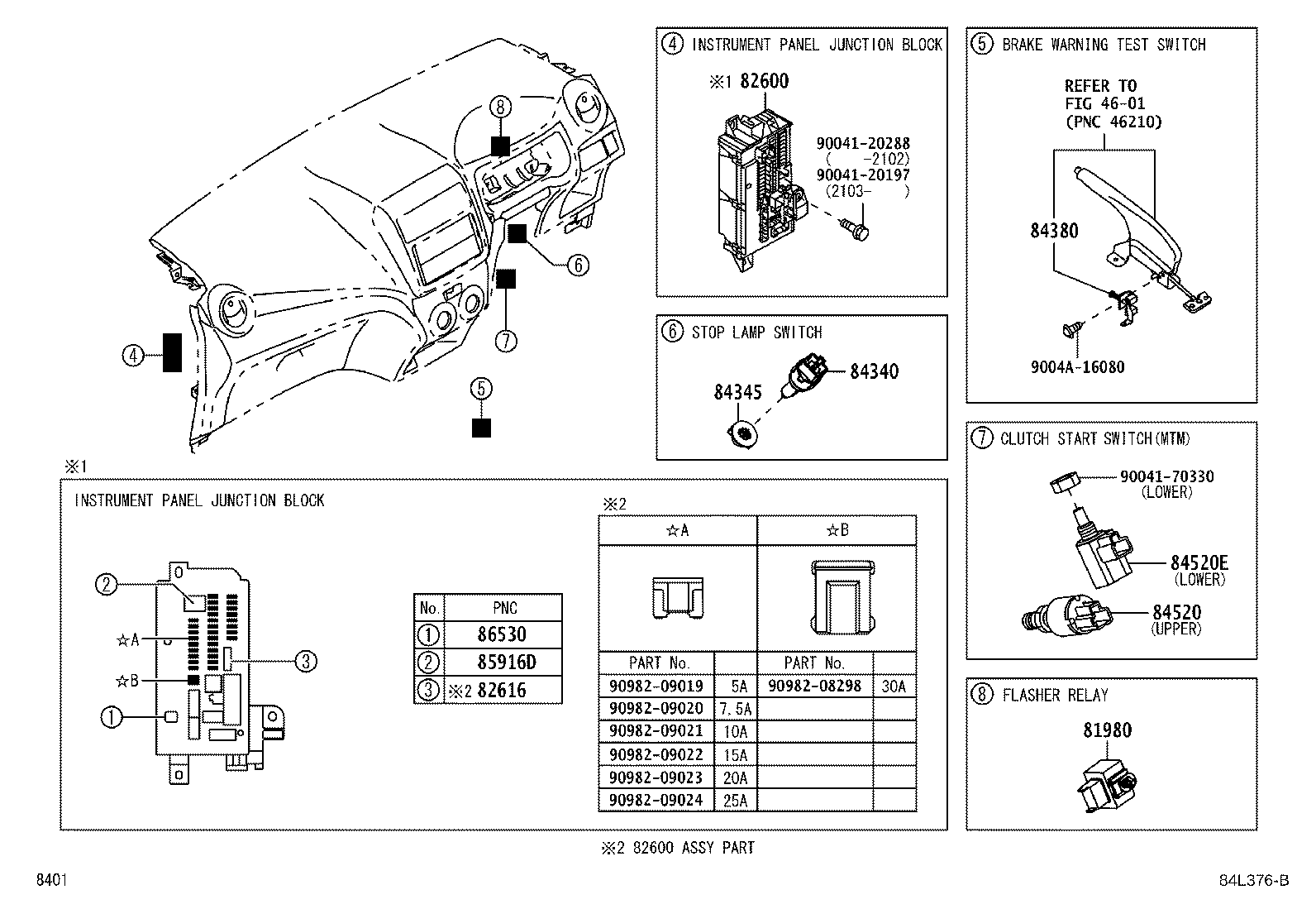 90049-88004 RELAY, MAGNET-CLUTCH product image