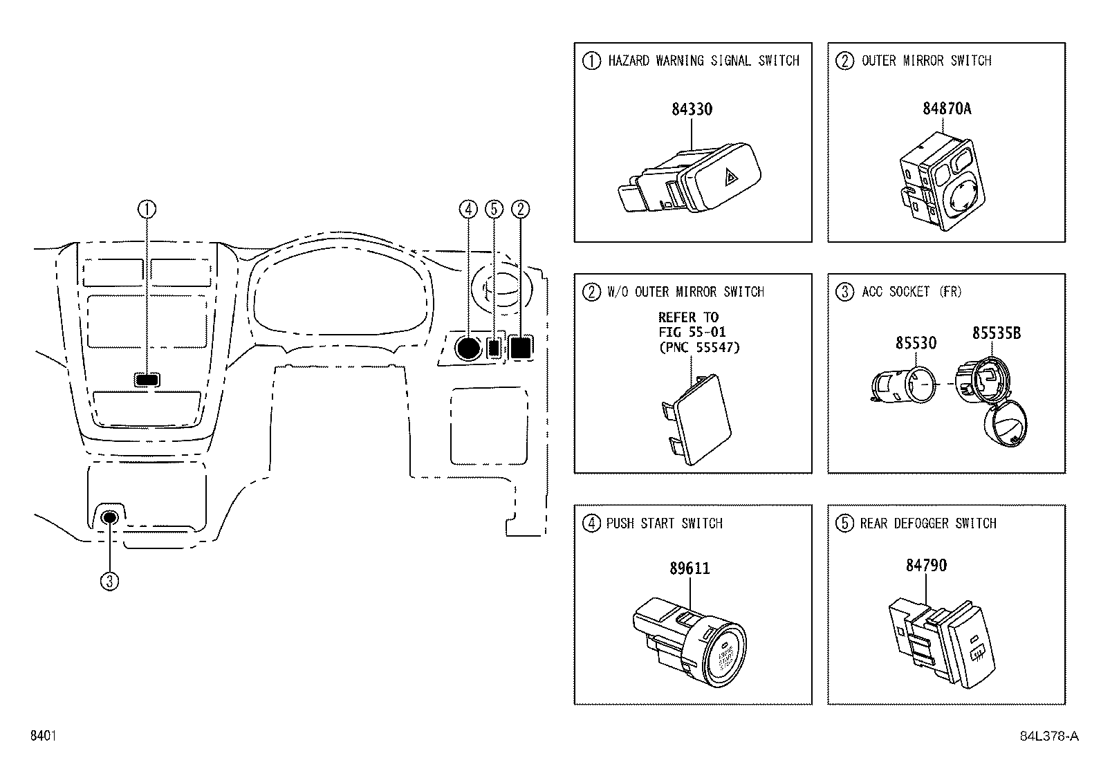 90049-88004 RELAY, MAGNET-CLUTCH product image