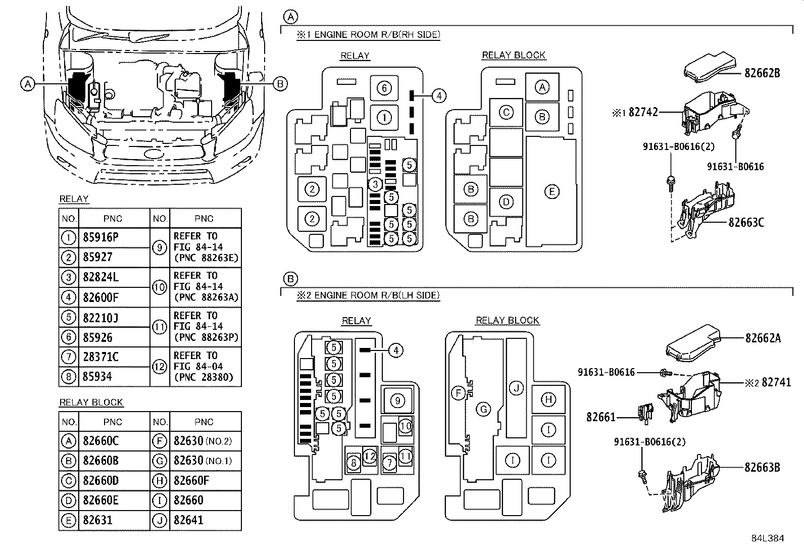82730-42110 BLOCK ASSY, INSTRUMENT PANEL JUNCTION product image
