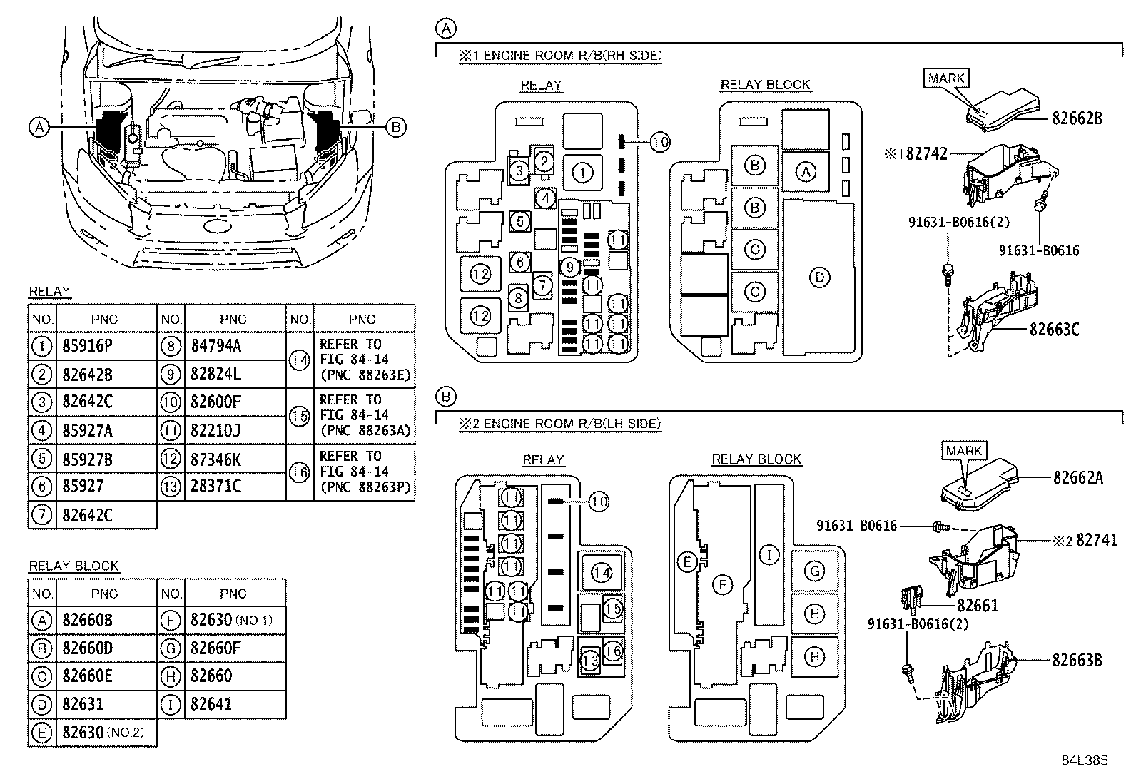 82730-42663 BLOCK ASSY, INSTRUMENT PANEL JUNCTION product image