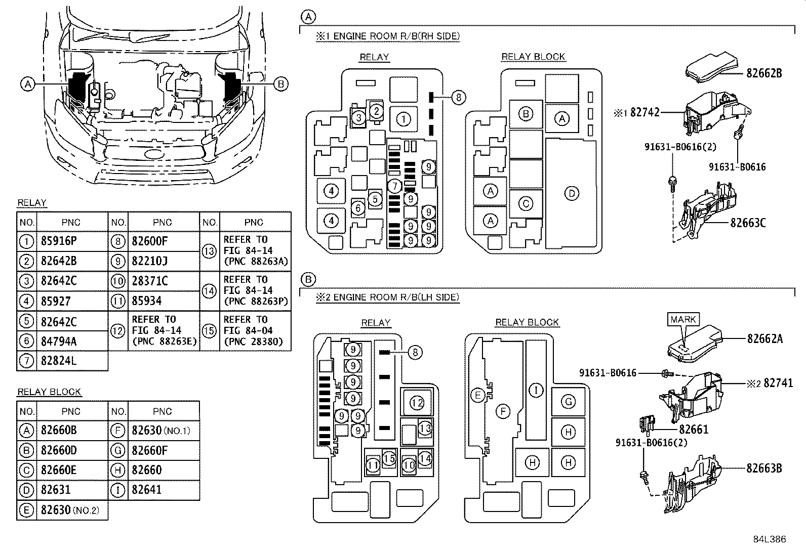82730-42663 BLOCK ASSY, INSTRUMENT PANEL JUNCTION product image