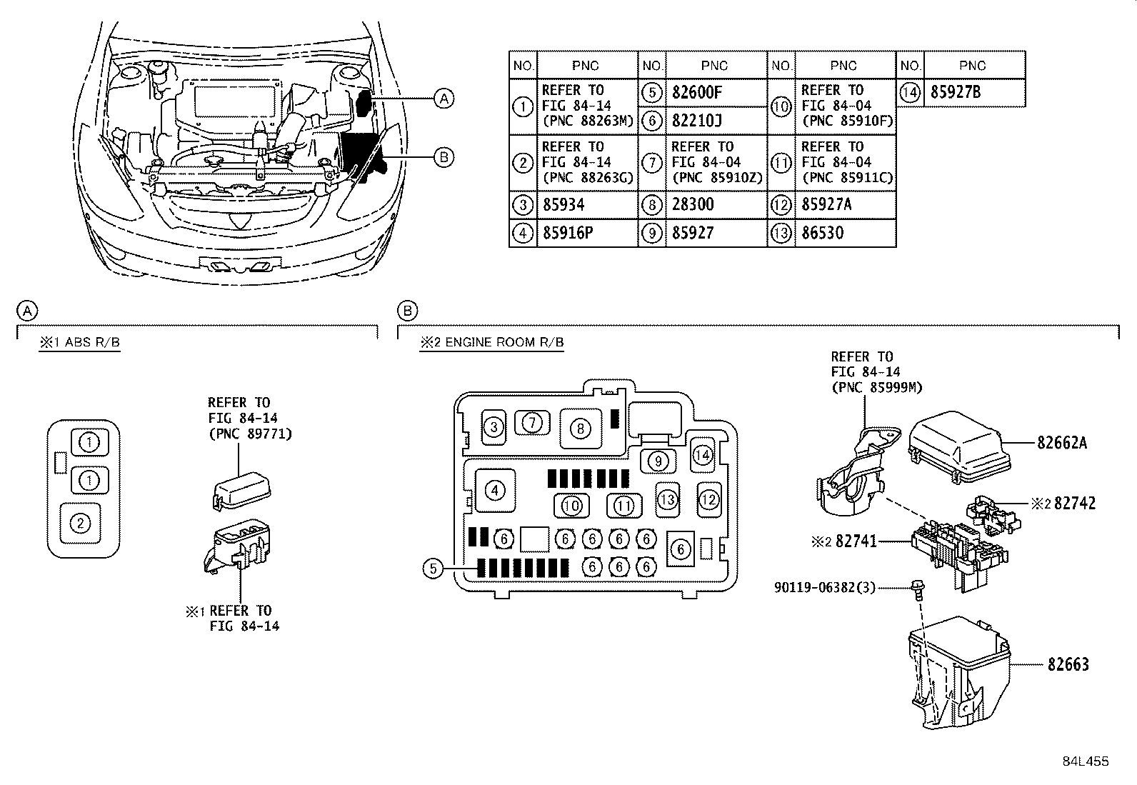 84152-21020 SWITCH, HEADLAMP LEVELING product image