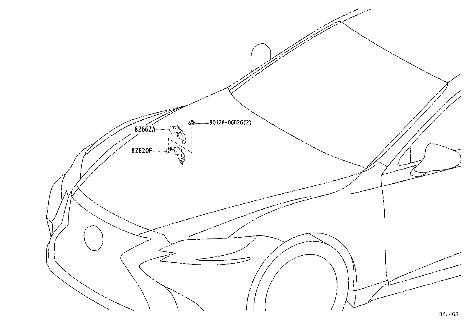 83950-50360 LAMP ASSY, TELLTALE product image