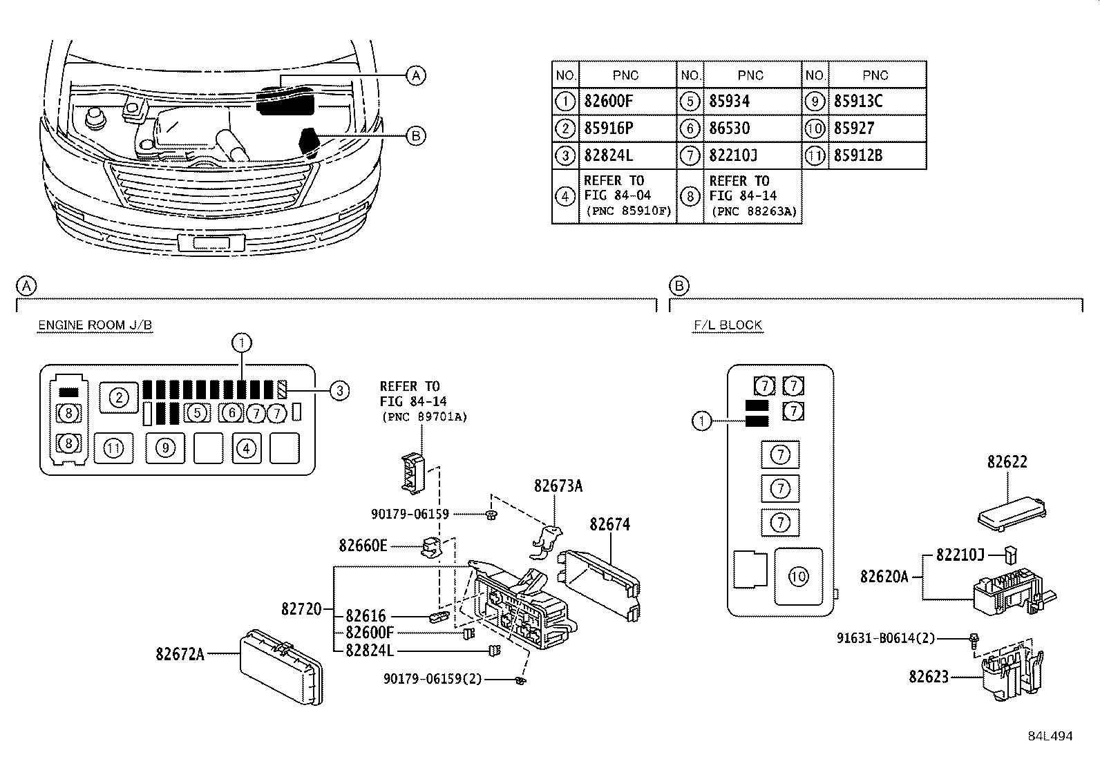 82660-58010 BLOCK ASSY, RELAY product image