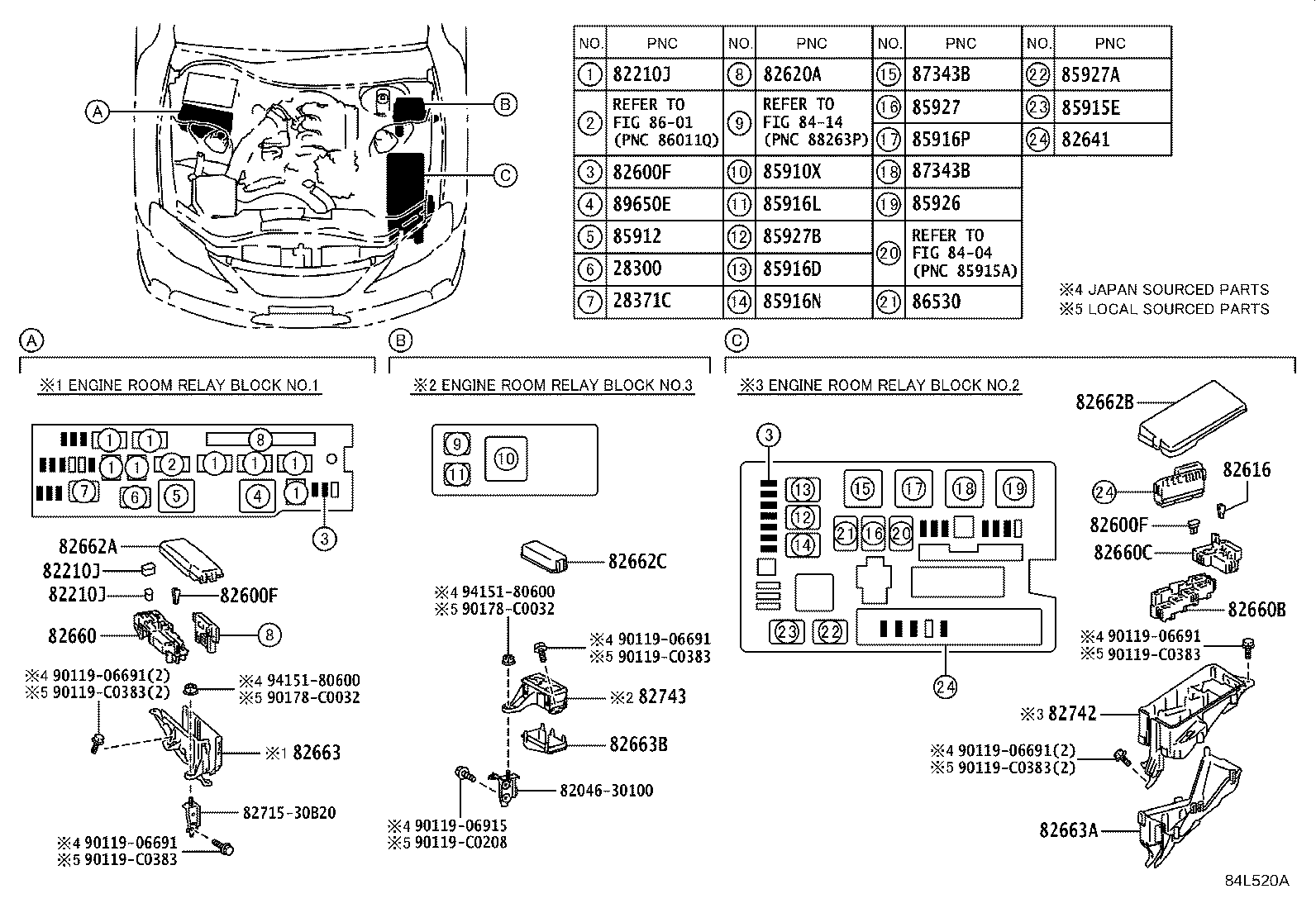 84040-0P021 MASTER SWITCH ASSY,MULTIPLEX NETWORK product image