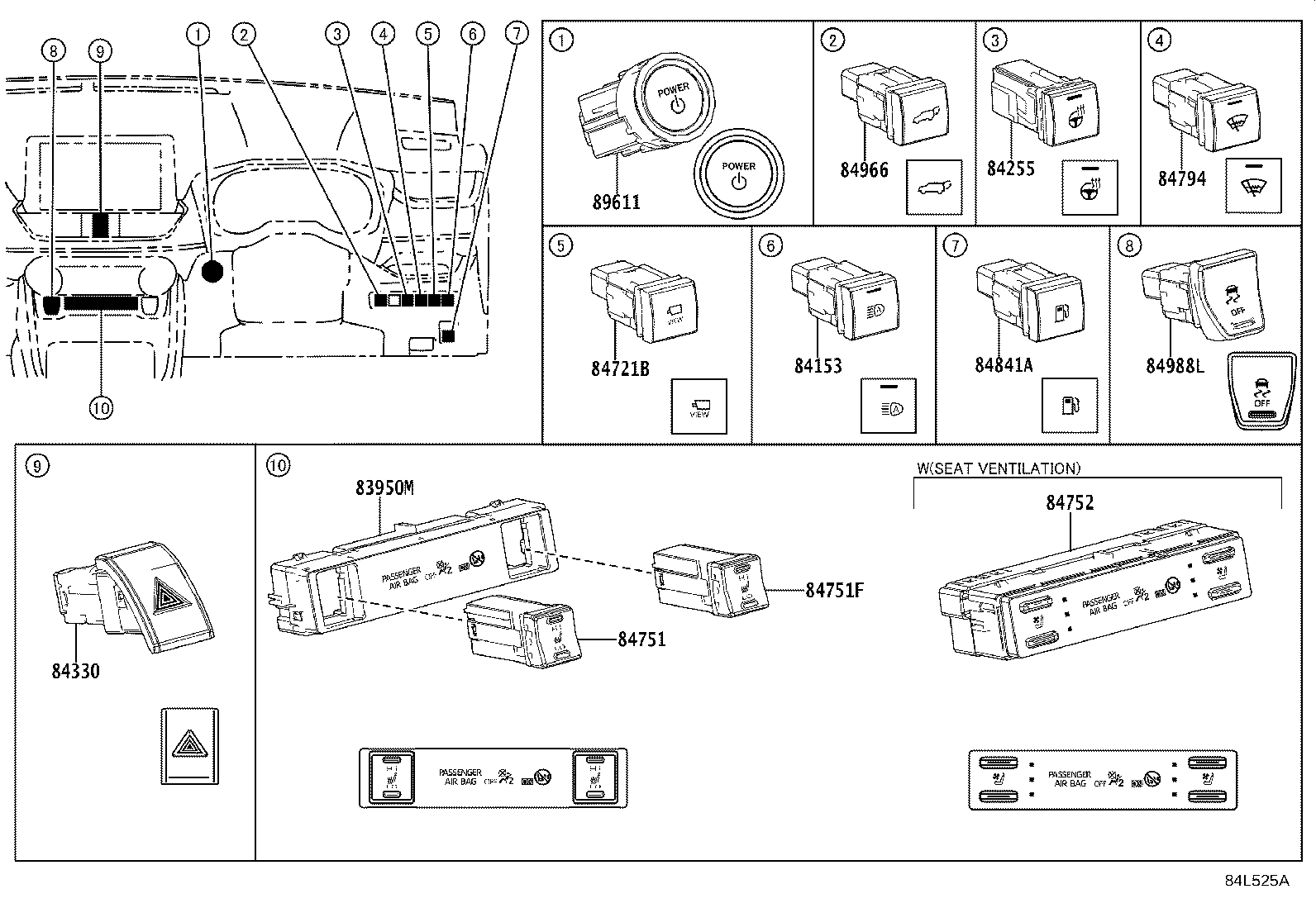 89710-42041 COMPUTER ASSY, POSITION CONTROL product image