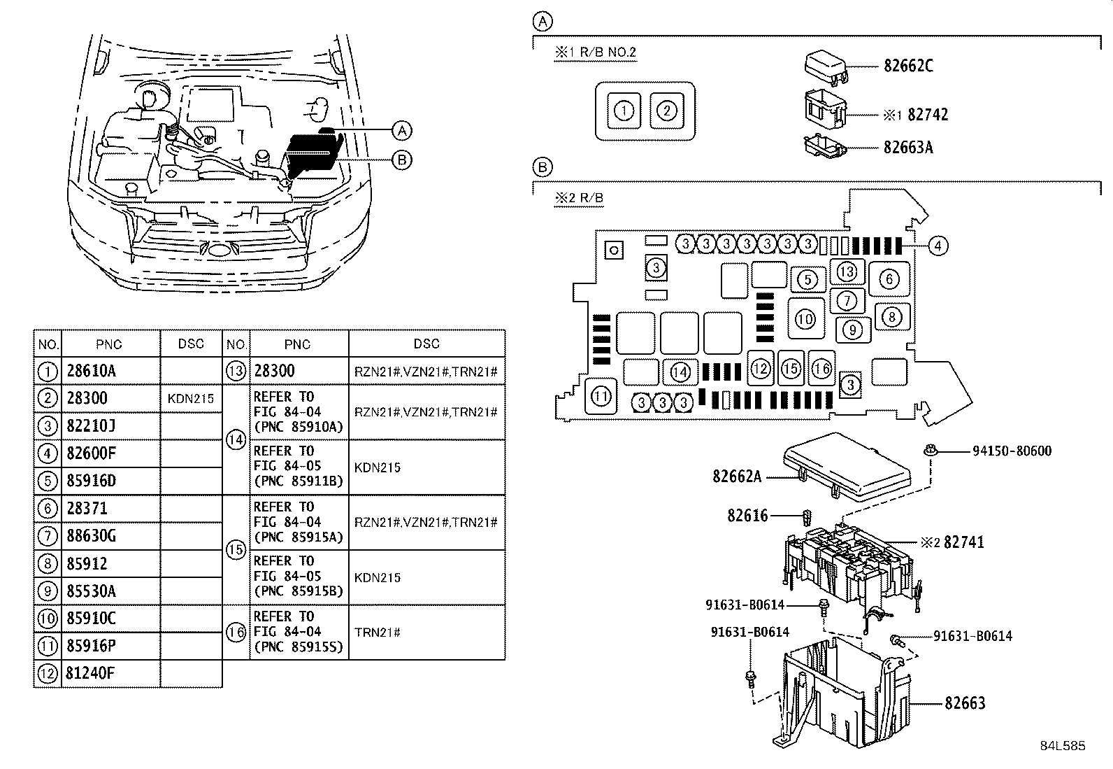 89629-60020 BRACKET, IGNITER ASSY product image