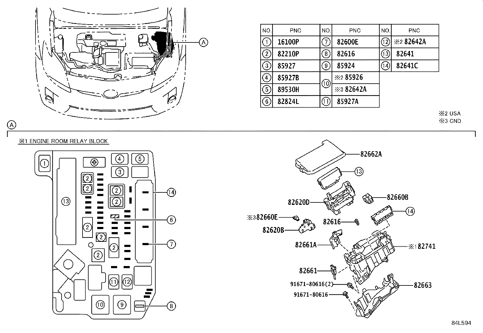83950-47110 LAMP ASSY, TELLTALE product image