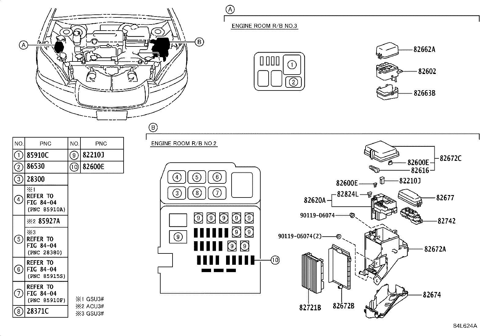 82730-48331 BLOCK ASSY, INSTRUMENT PANEL JUNCTION product image