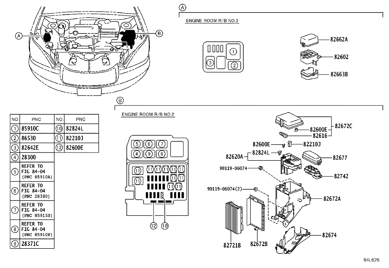 82730-48253 BLOCK ASSY, INSTRUMENT PANEL JUNCTION product image