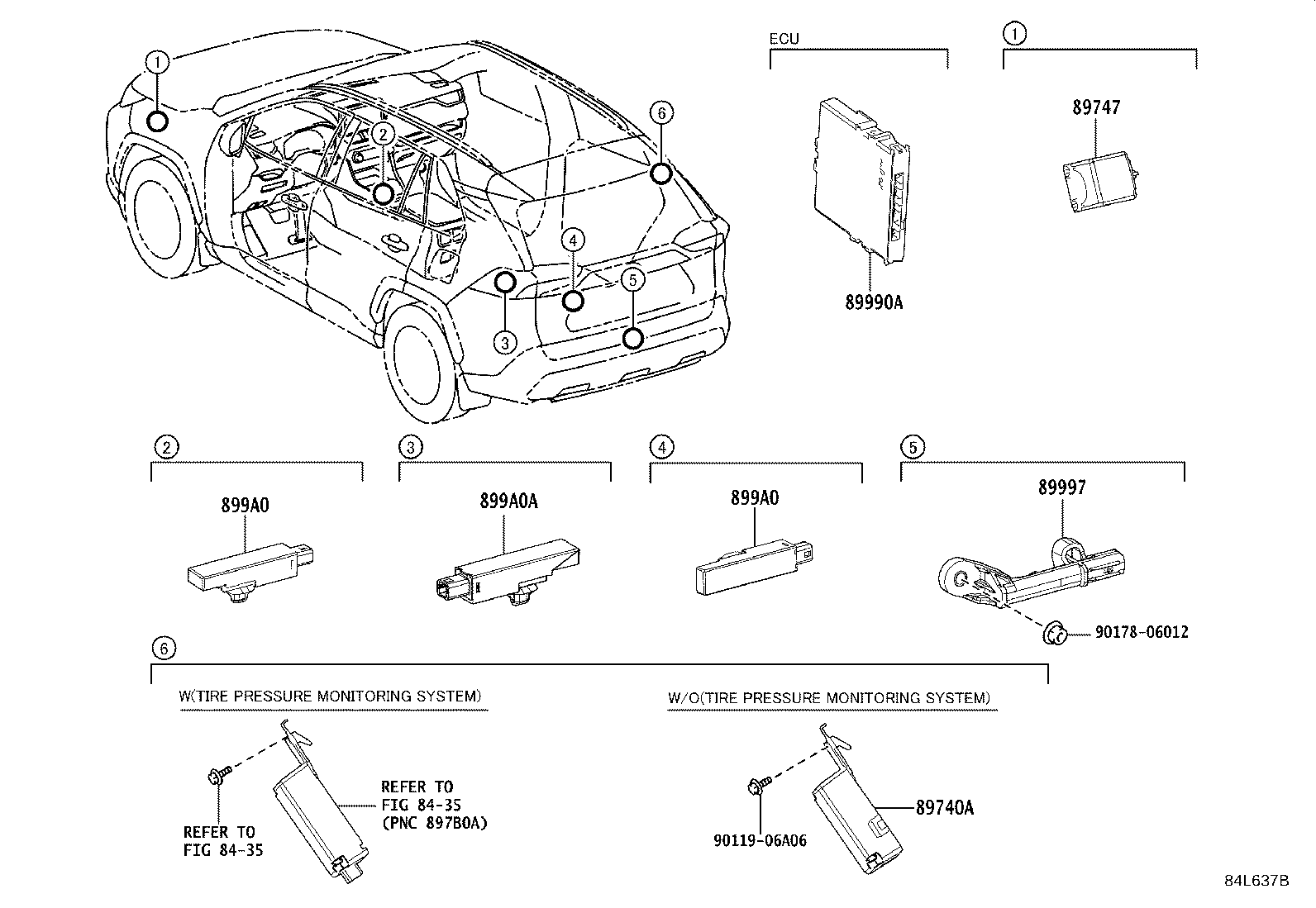 Toyota 899H0-42340 COMPUTER ASSY, SMART KEY