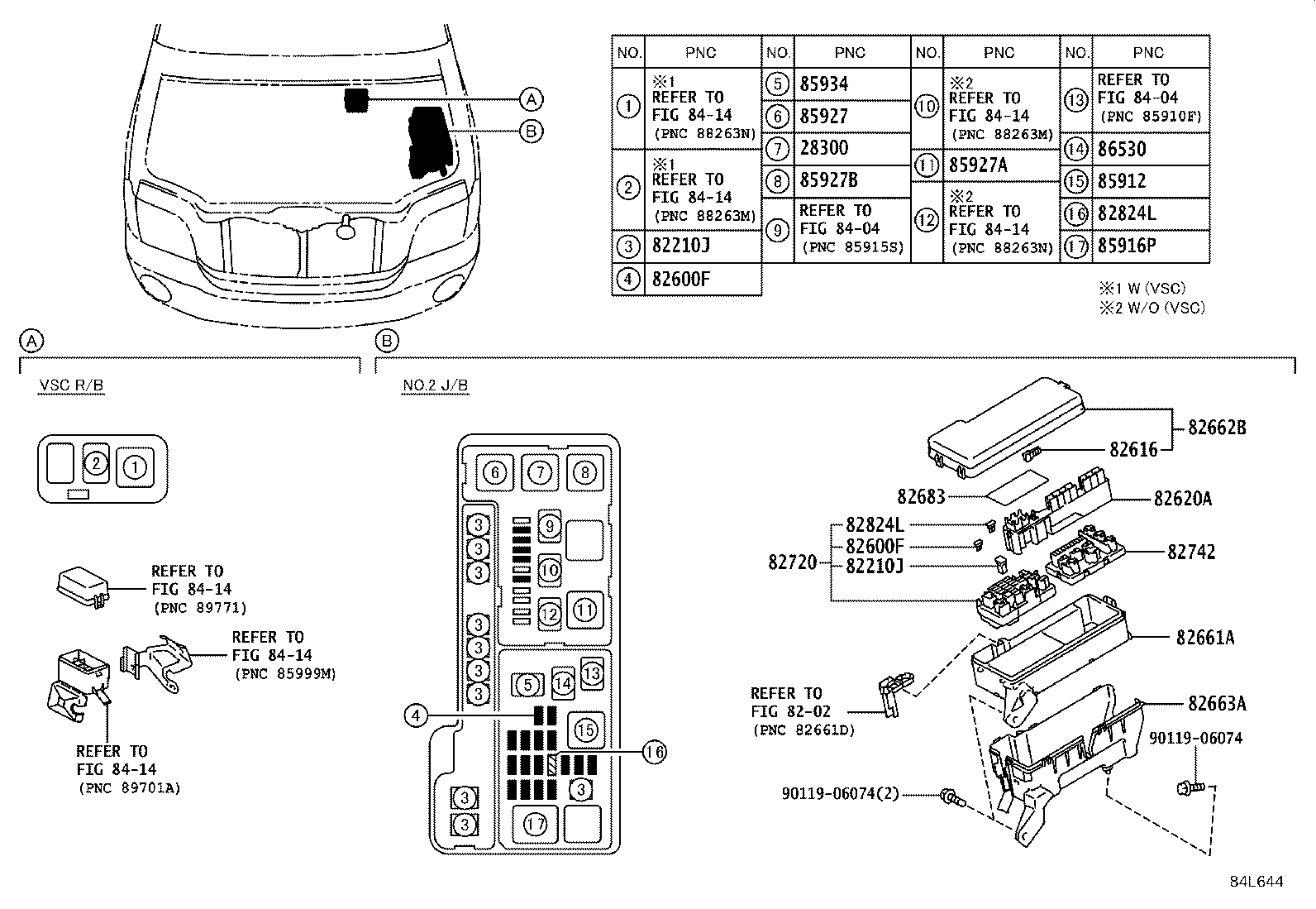 82730-48060 BLOCK ASSY, INSTRUMENT PANEL JUNCTION product image
