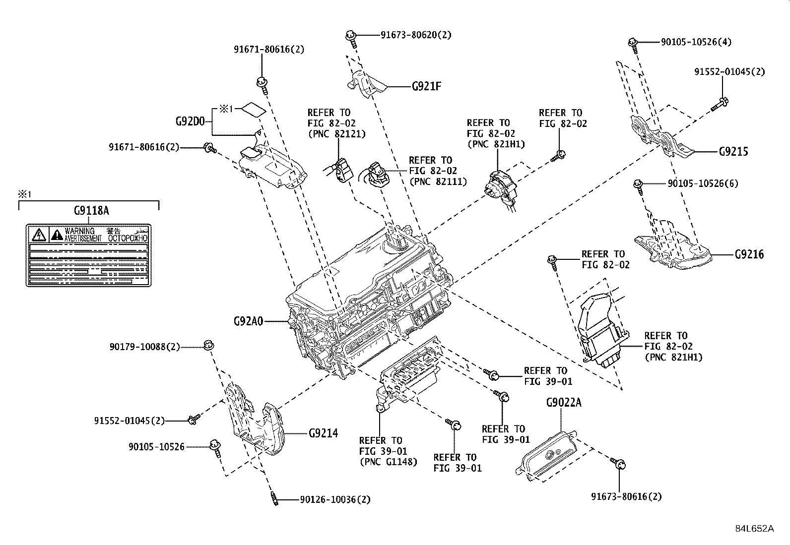 Toyota 04899-42050 COMPUTER KIT, MOTOR GENERATOR CONTROL