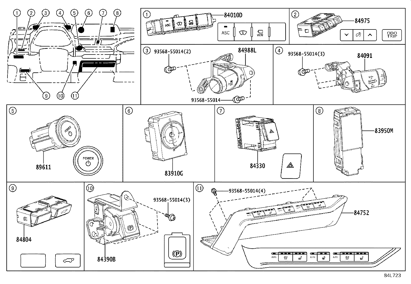 82610-0K010 BLOCK ASSY, FUSE product image
