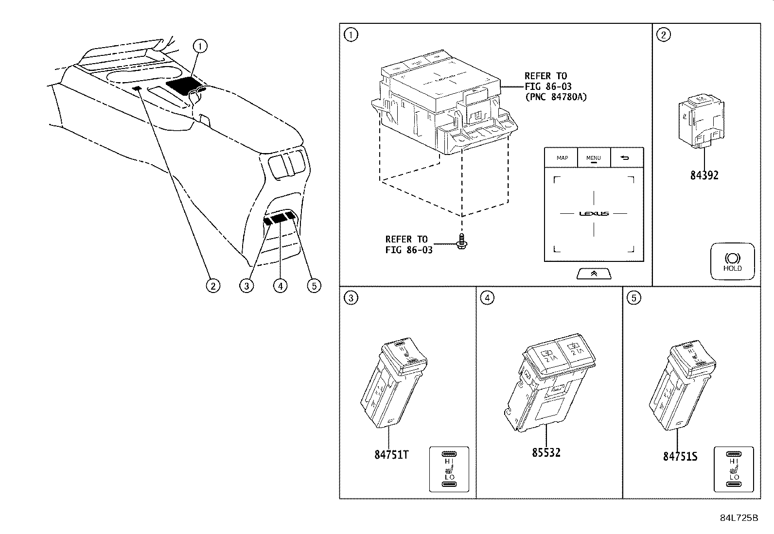 82610-0K010 BLOCK ASSY, FUSE product image