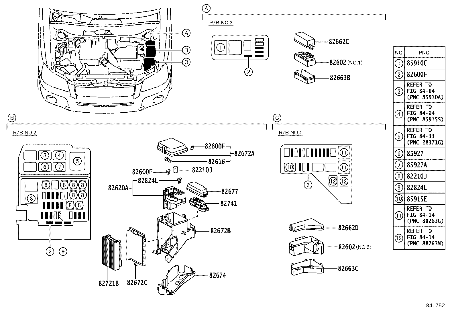 82602-48080 BLOCK SUB-ASSY, RELAY product image