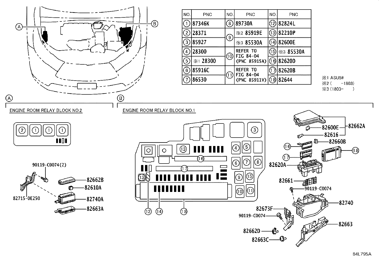 84152-0E031 SWITCH, HEADLAMP LEVELING product image