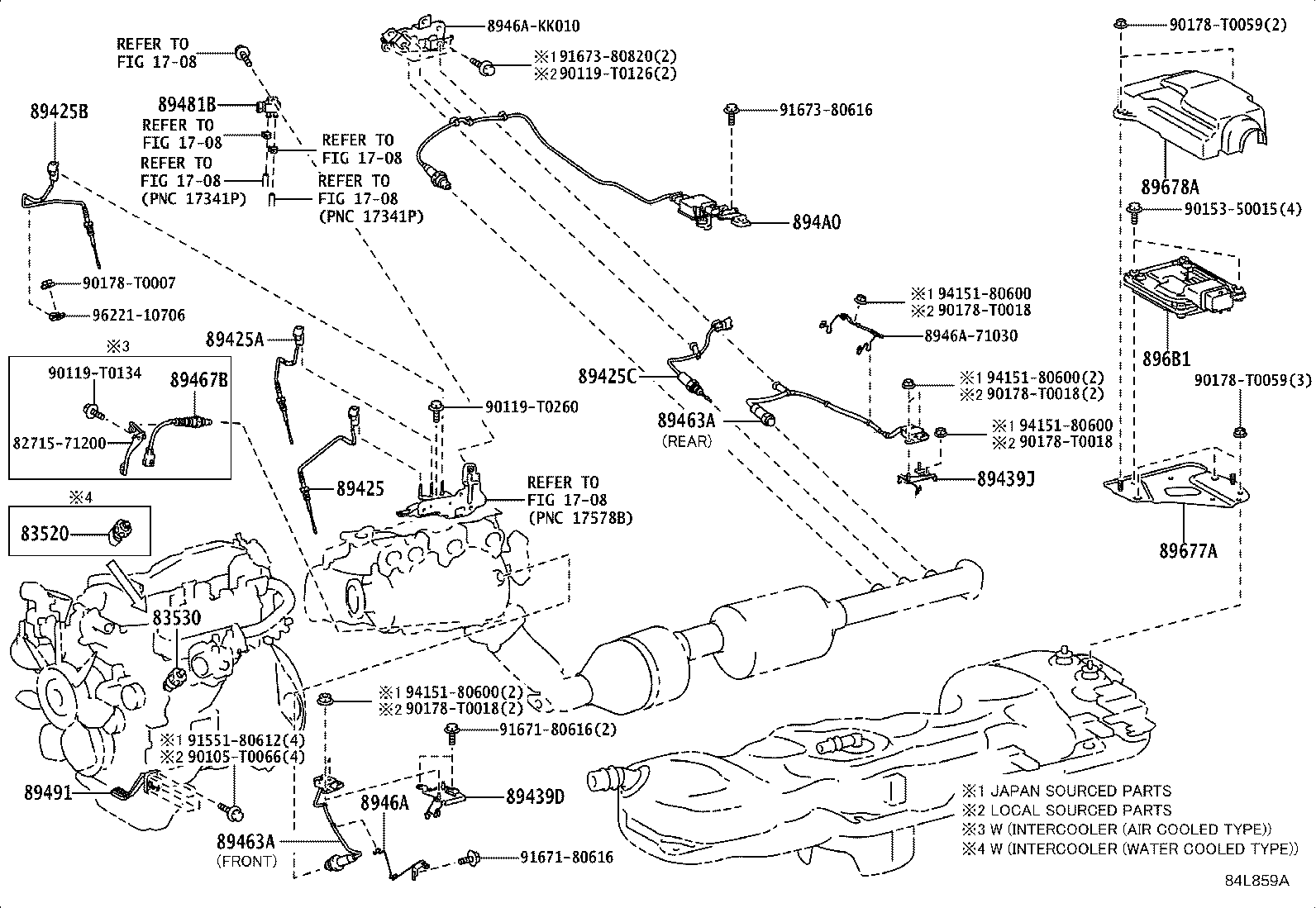 Toyota 82672-0K110 COVER, JUNCTION BLOCK