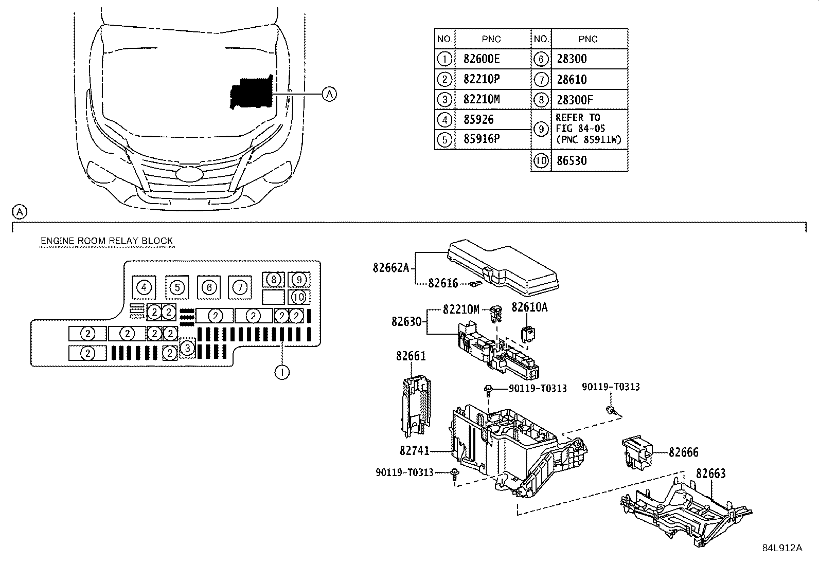 84140-0K820 SWITCH ASSY, HEADLAMP DIMMER product image