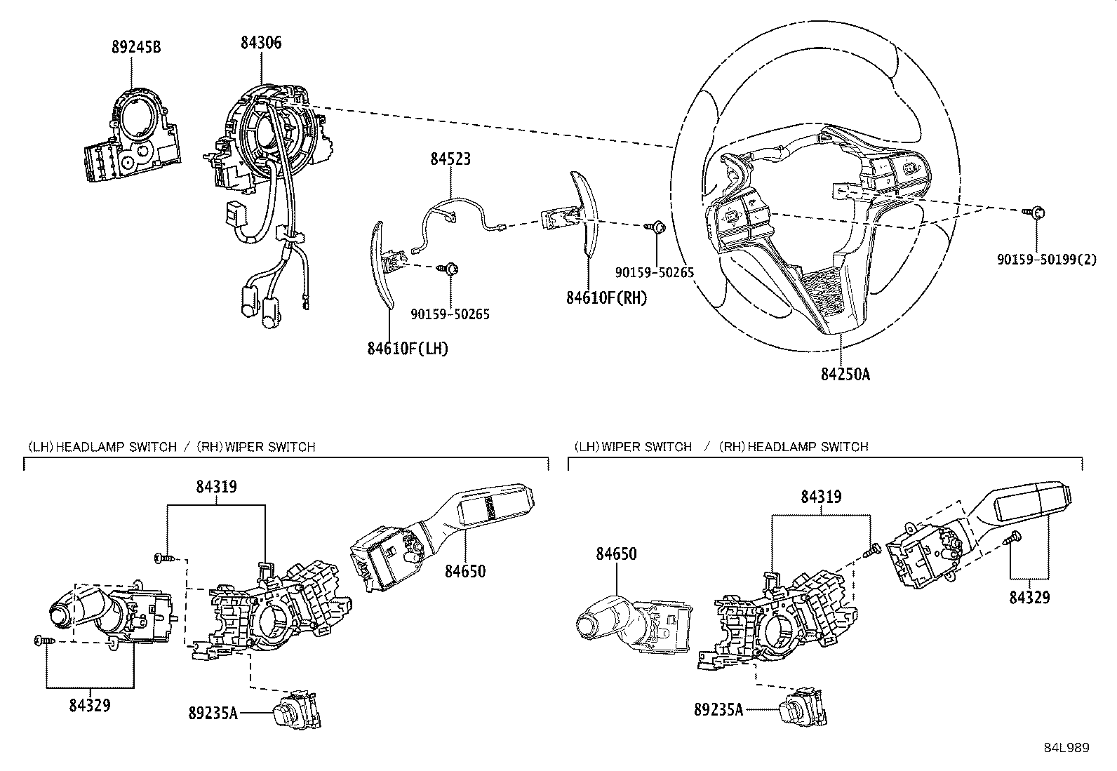 83950-11050 LAMP ASSY, TELLTALE product image