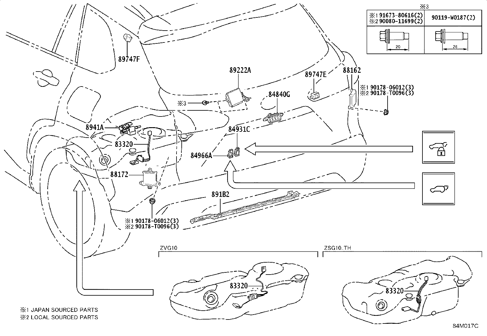 83320-16340 GAGE ASSY, FUEL SENDER product image