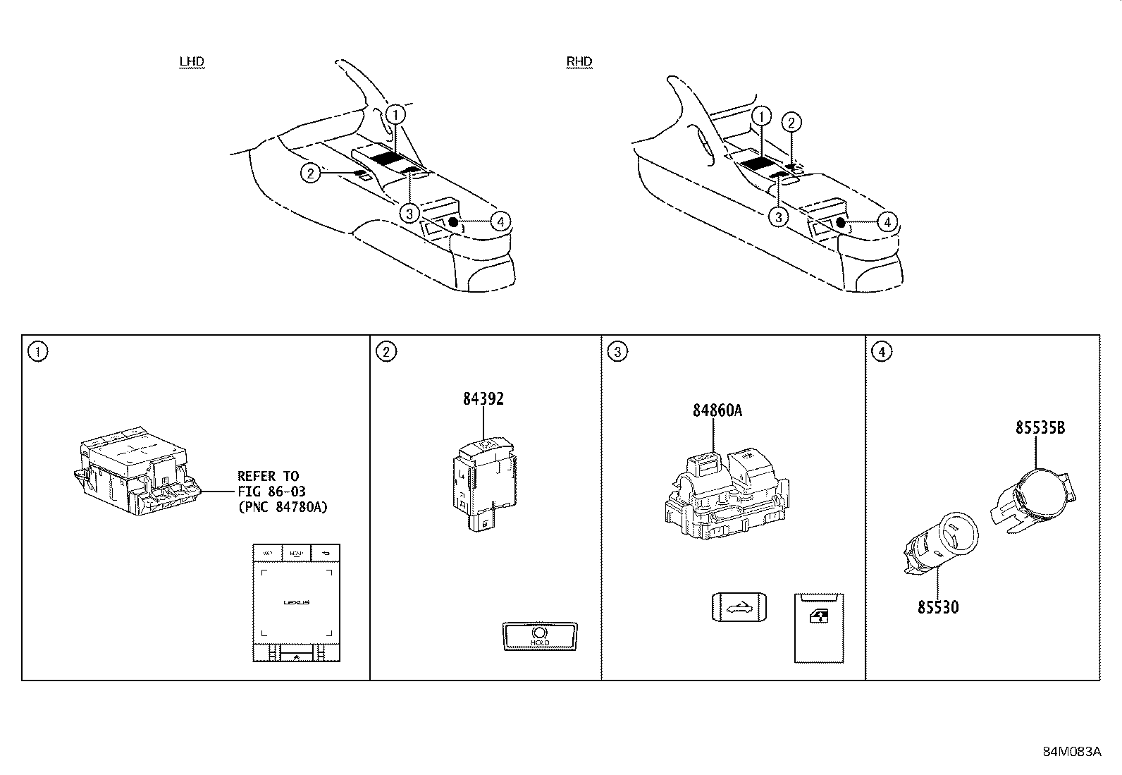 83950-11050 LAMP ASSY, TELLTALE product image