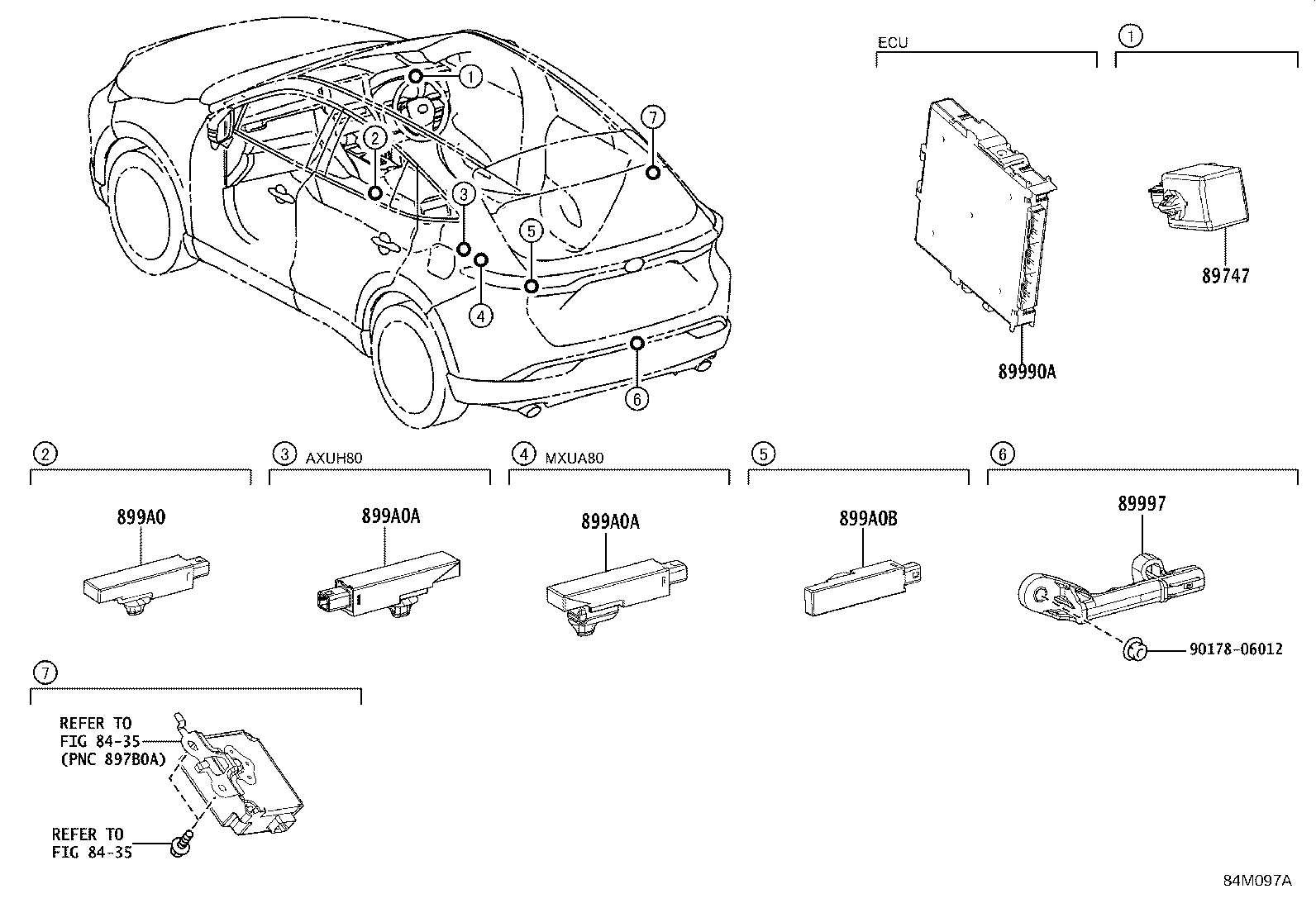 899H0-48140 COMPUTER ASSY, SMART KEY product image