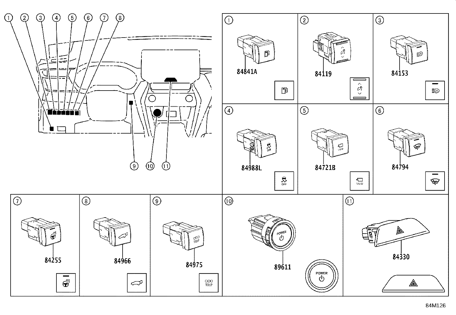 89710-48020 COMPUTER ASSY, POSITION CONTROL product image