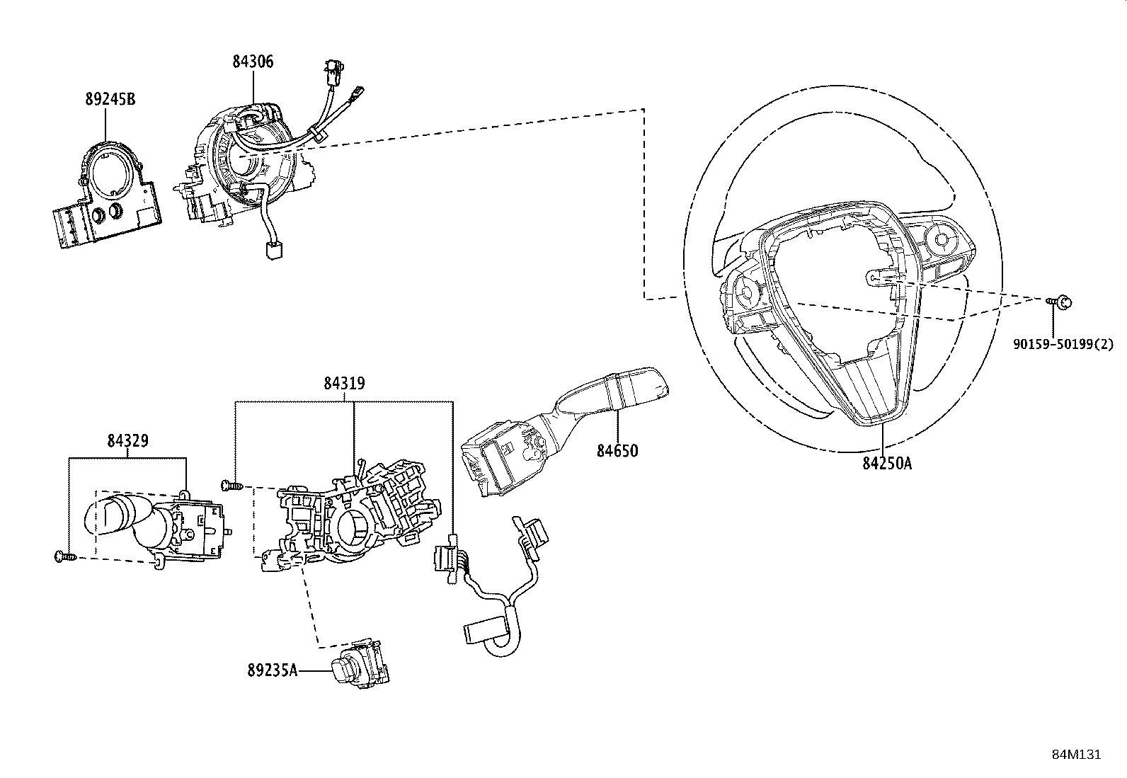 89710-48020 COMPUTER ASSY, POSITION CONTROL product image