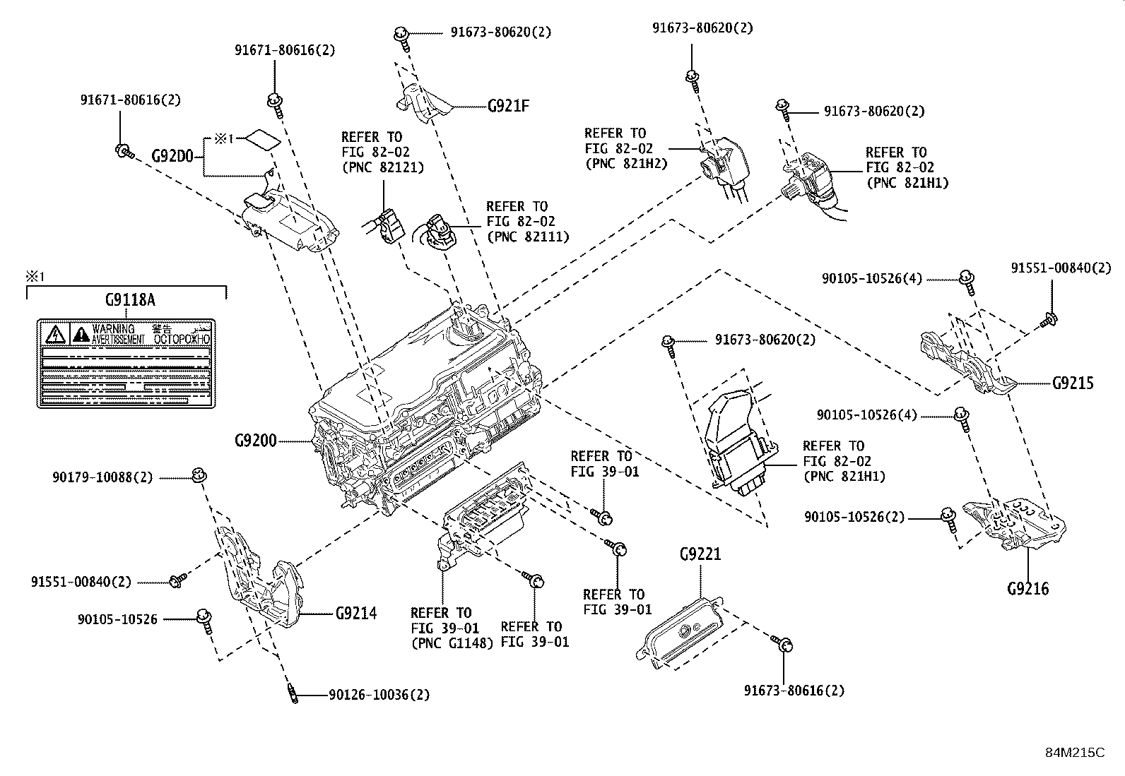 Toyota G92A0-48312 INVERTER ASSY, W/CONVERTER