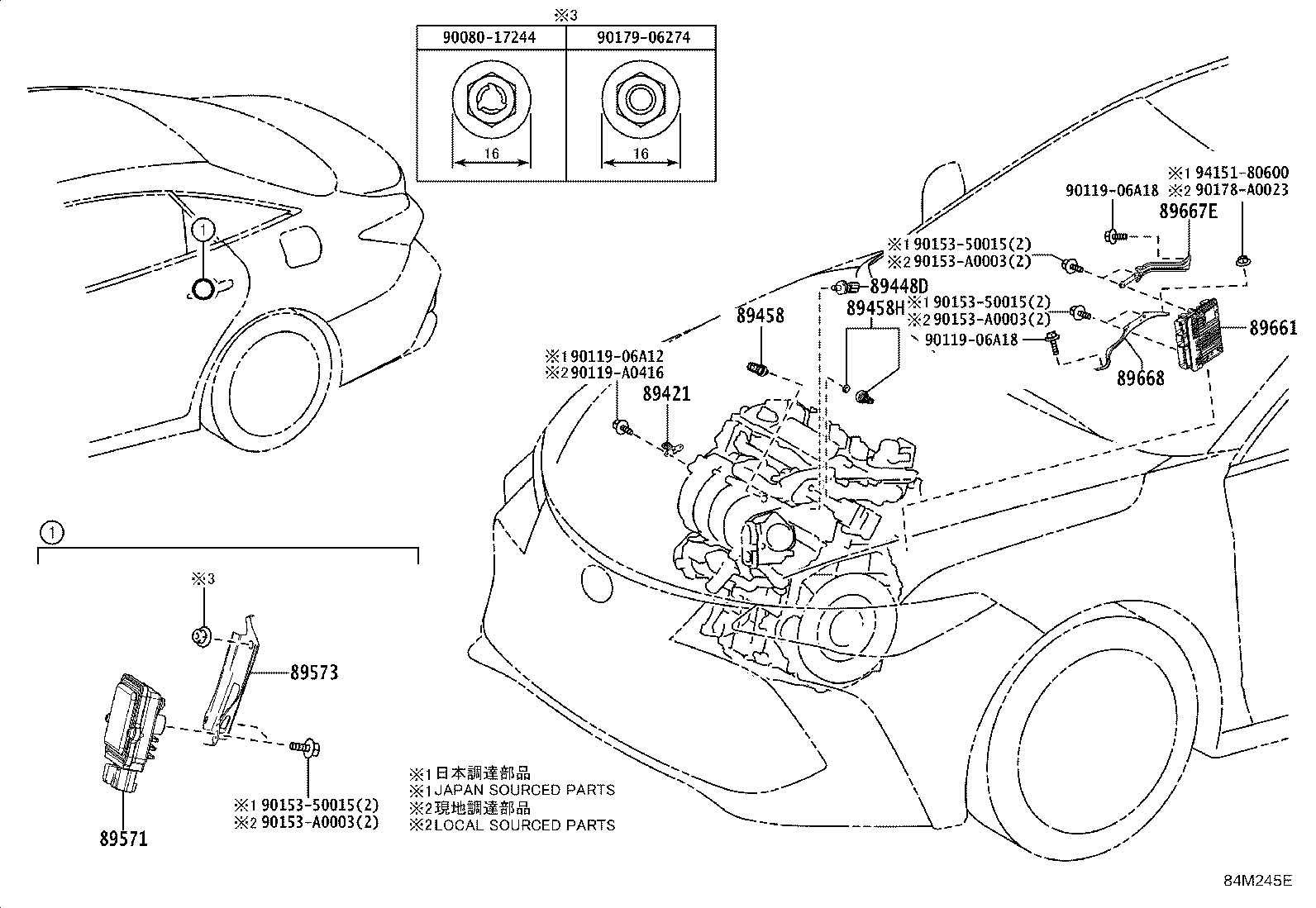 Thumbnail 3 for 89661-07810