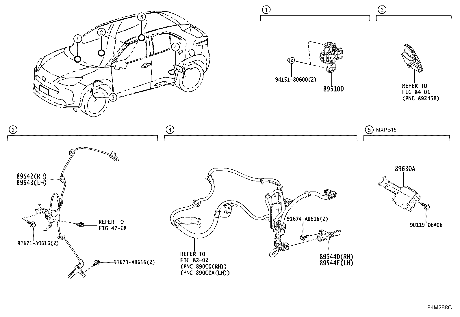 89630-52080 COMPUTER ASSY, 4WD product image