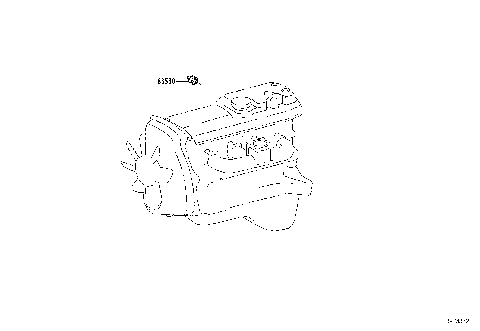 82730-0KB40 BLOCK ASSY, INSTRUMENT PANEL JUNCTION product image