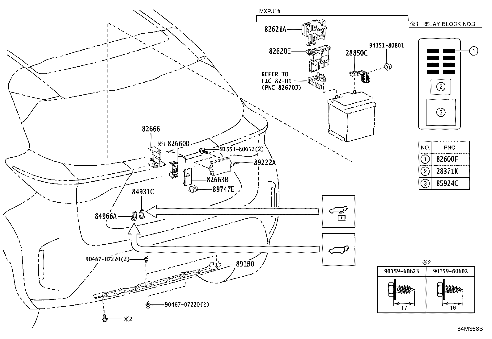 8946A-52030 BRACKET, WIRING HARNESS CLAMP, NO.2 product image