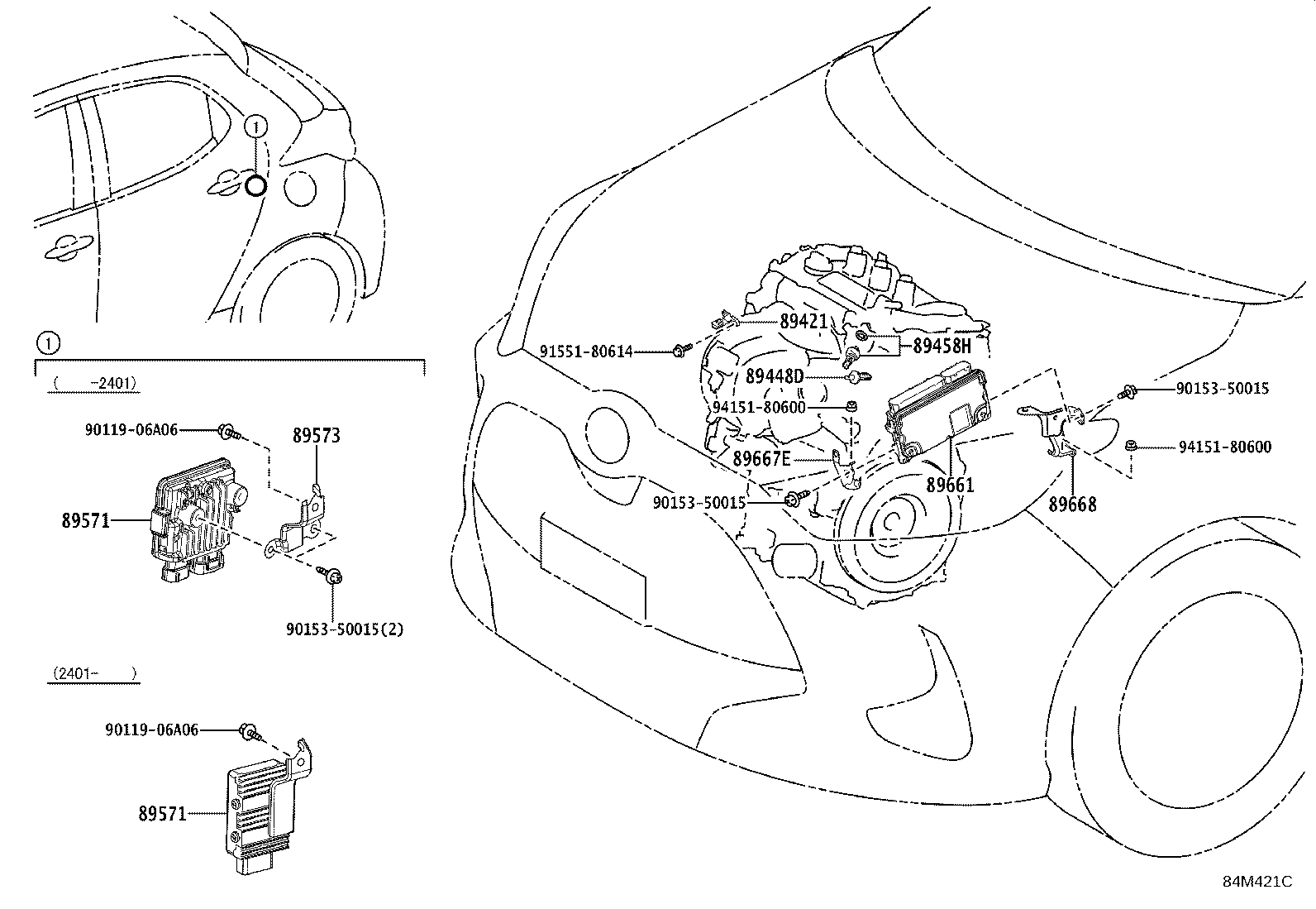 89570-52070 COMPUTER, FUEL PUMP CONTROL product image