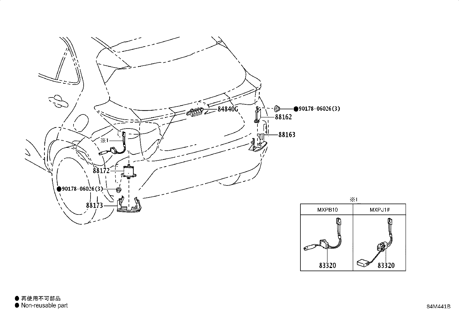 8946A-52030 BRACKET, WIRING HARNESS CLAMP, NO.2 product image