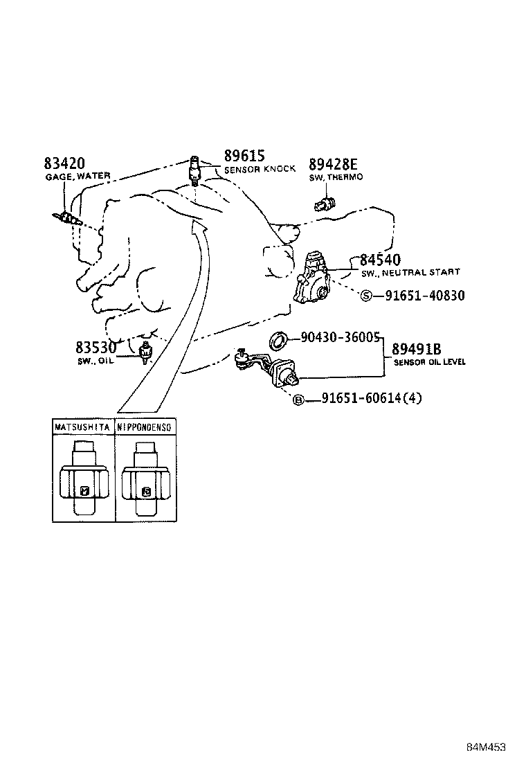 83320-80274 GAGE ASSY, FUEL SENDER product image