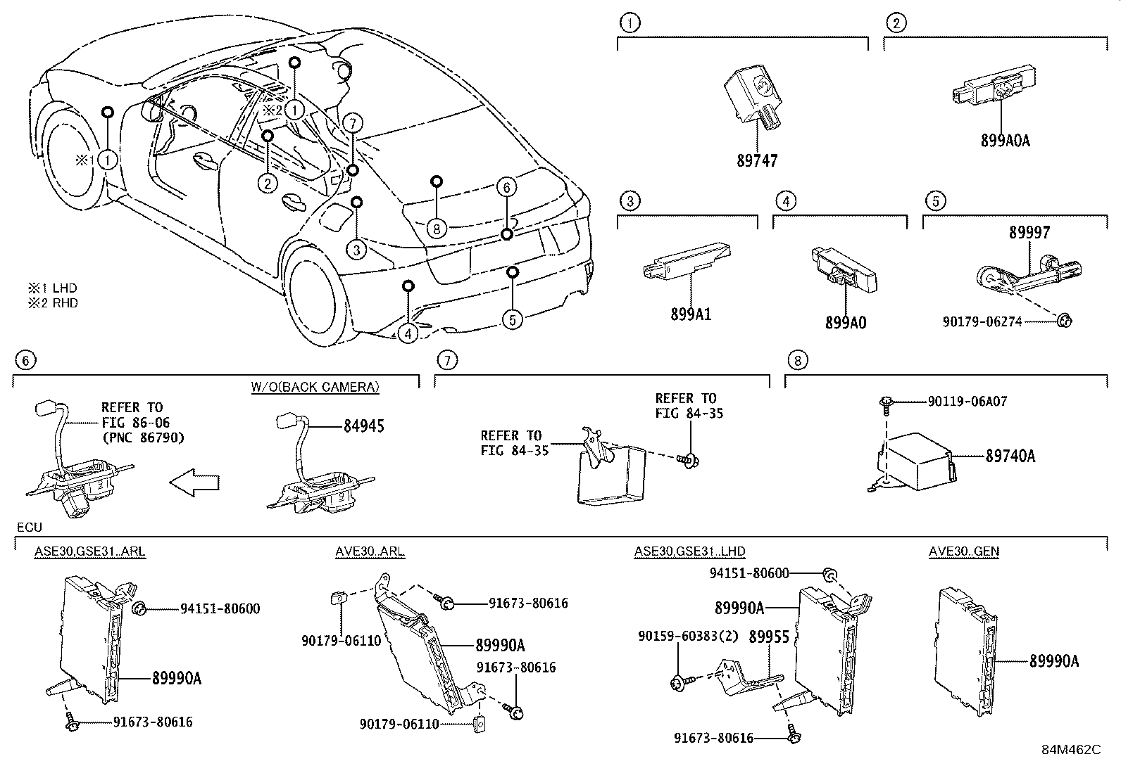 897B0-53140 RECEIVER ASSY, ELECTRICAL KEY & TPMS product image