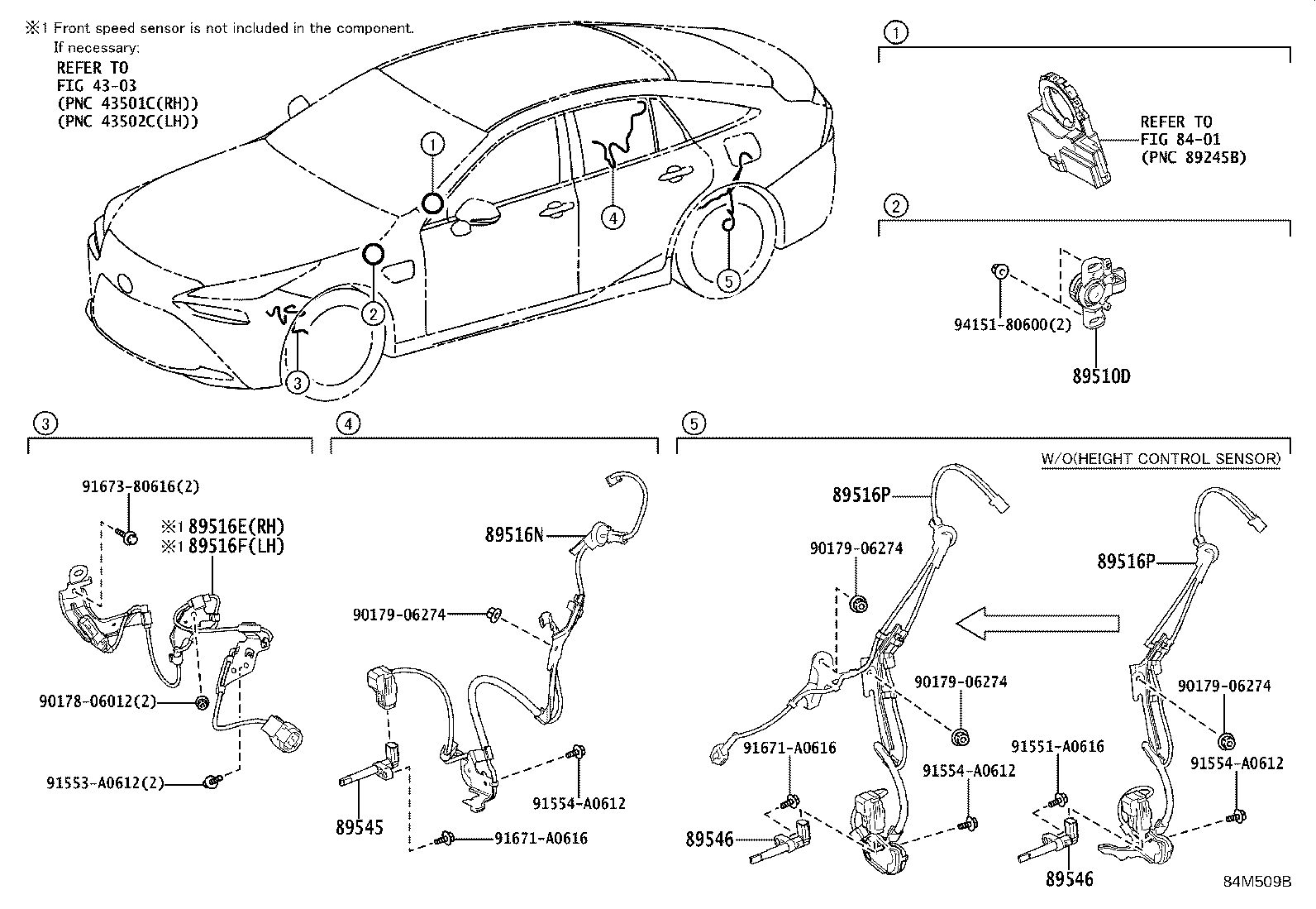 Toyota 89516-50210 Genuine Toyota Part