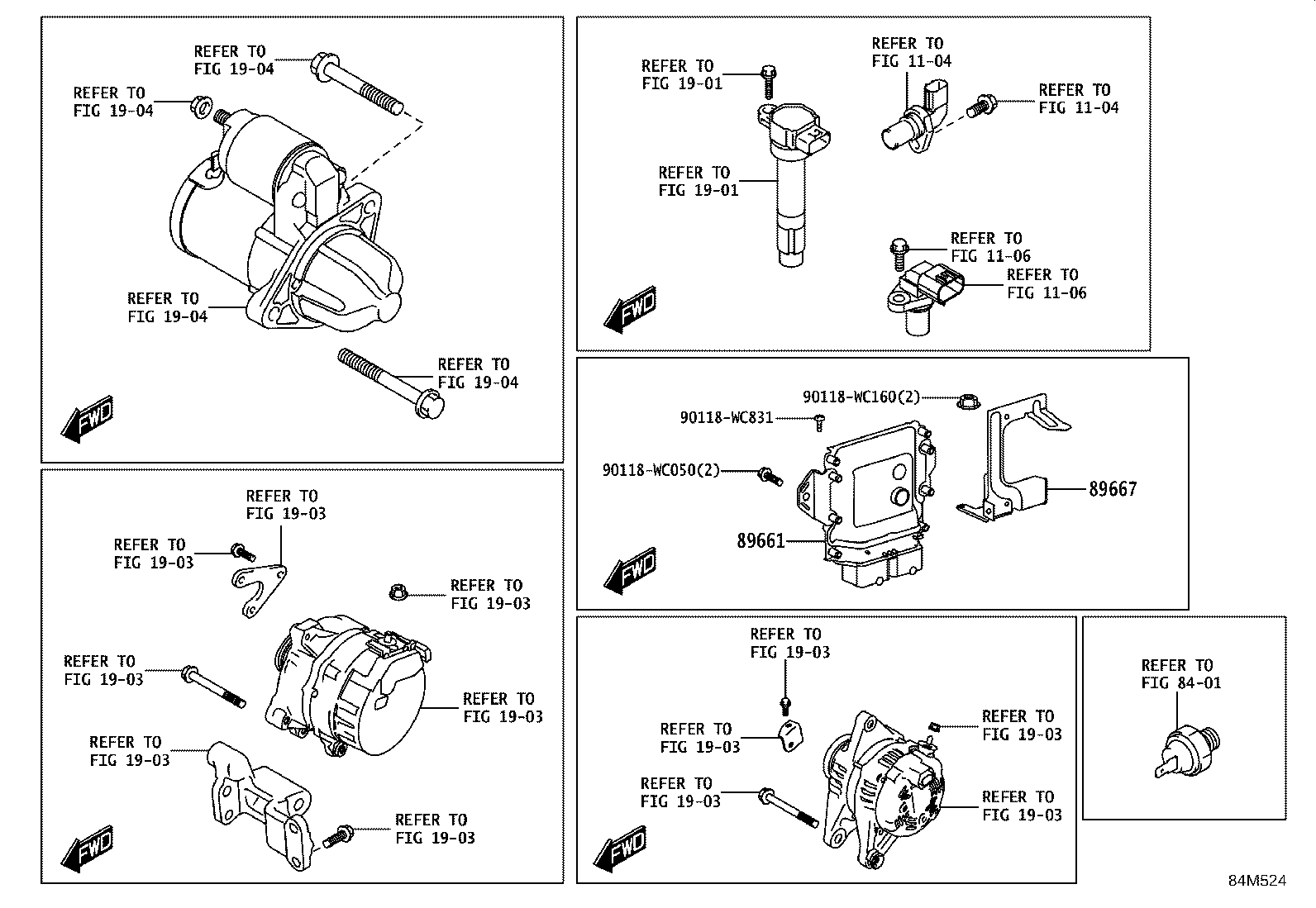 89667-WC002 BRACKET, ENGINE CONTROL COMPUTER product image