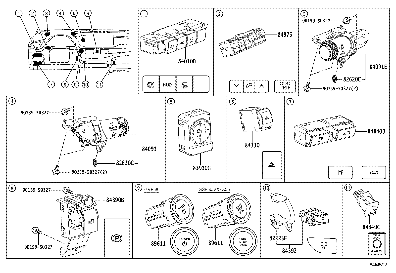 83320-11080 GAGE ASSY, FUEL SENDER product image