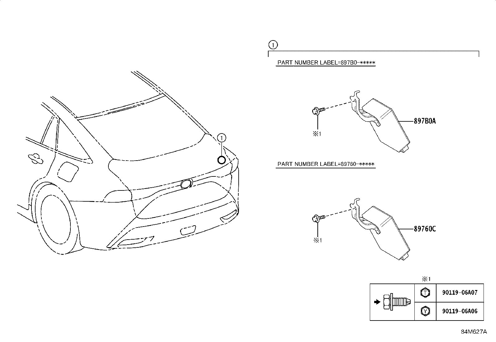 89760-62010 RECEIVER ASSY, TIRE PRESSURE MONITOR product image
